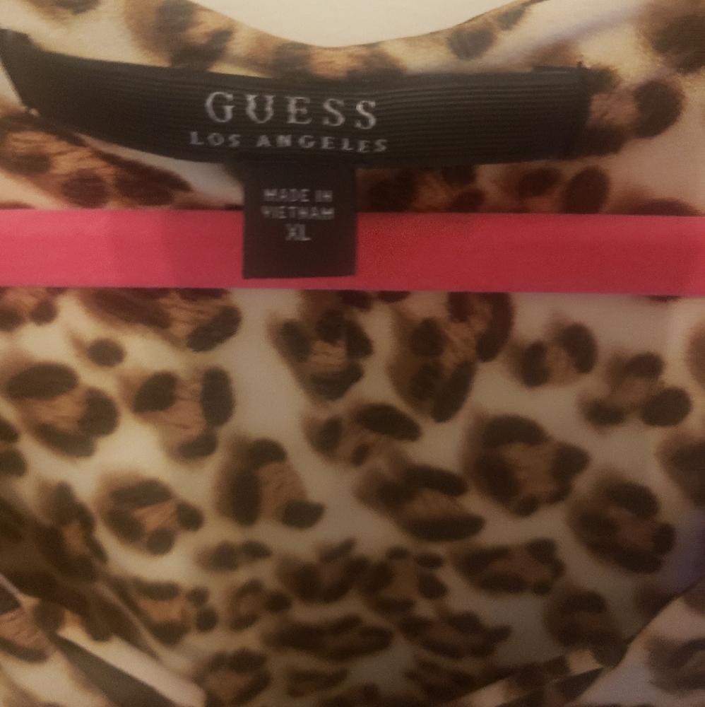 GUESS? Bodycon Ruched Mini Dress XL - Picture 5 of 7